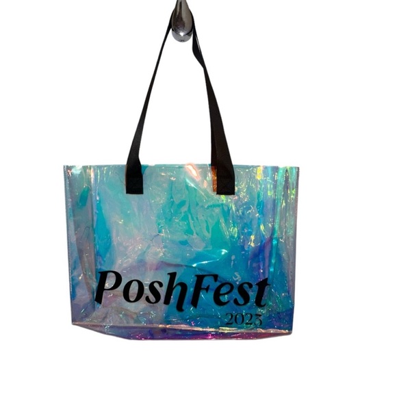 4Piece PoshFest Iridescent Swag Bag - Picture 1 of 4